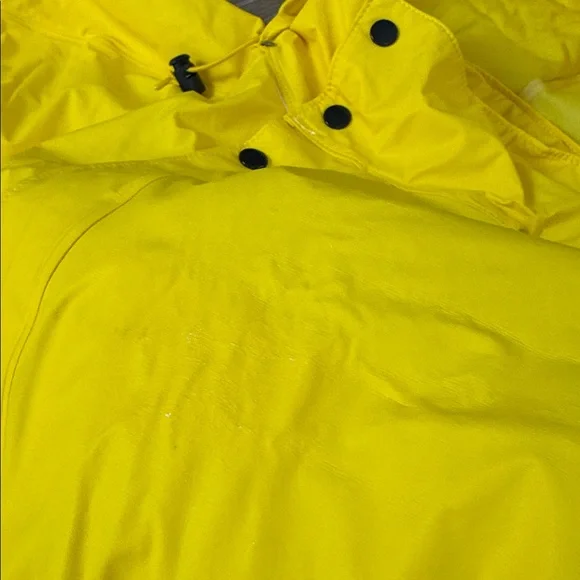 Helly Hansen PU Yellow Rain Suit Set Jacket & Pants Waterproof Fisherman Sailing - Picture 12 of 12